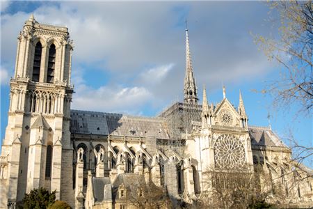 44+ Notre Dame Cathedral Paris Fire PNG