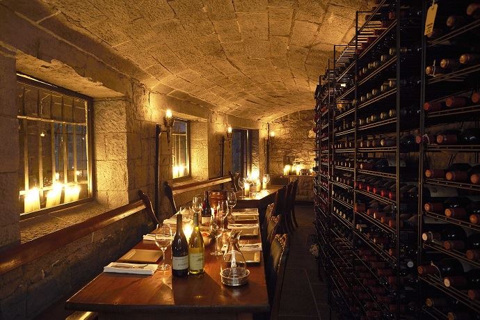 Ashford Castle Wine Cave 