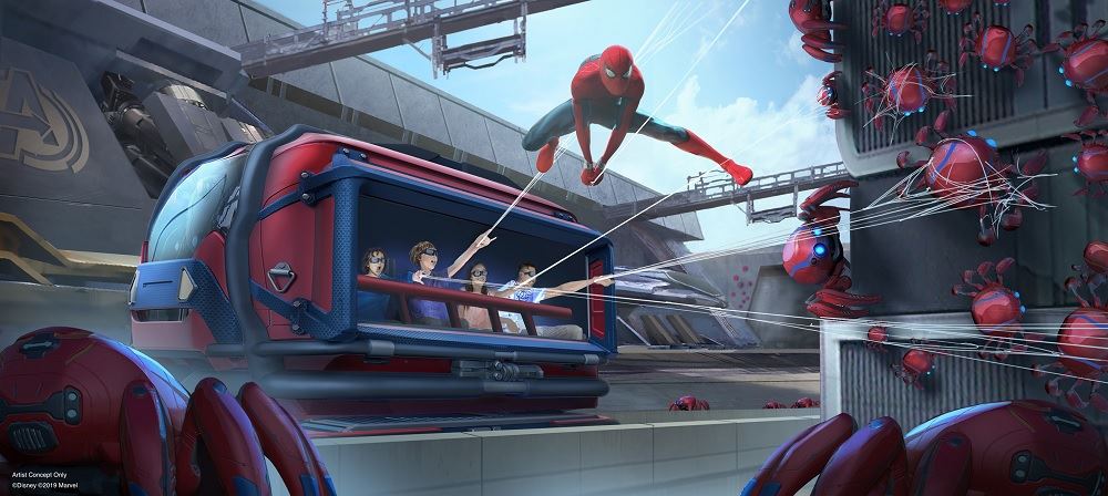 New Spider-Man Ride and Other Experiences Coming to Disneyland Resort