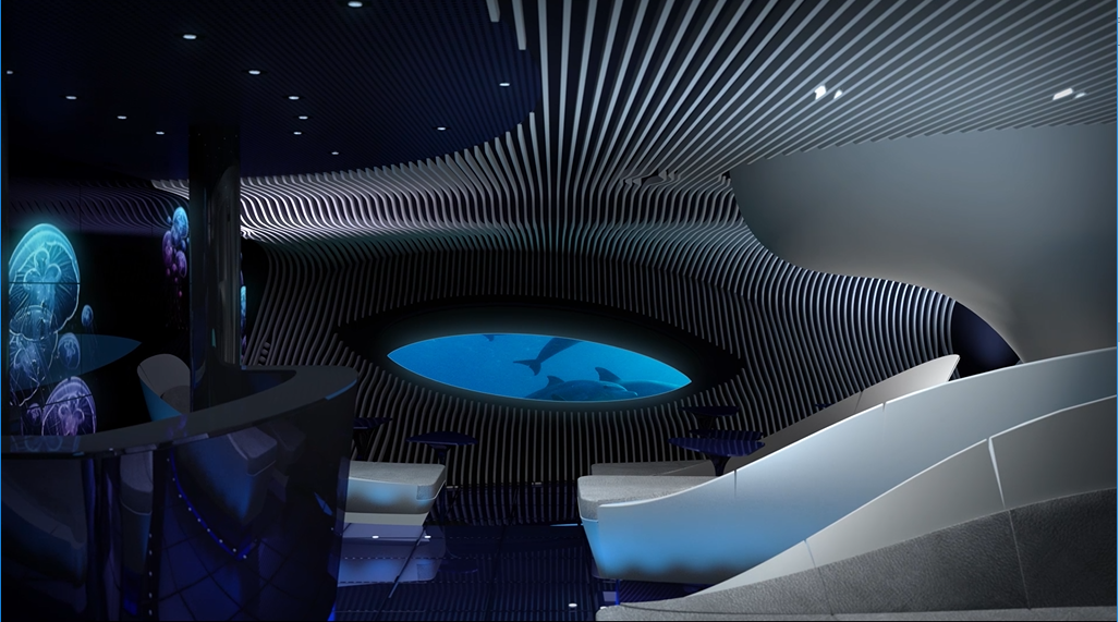 Ponant Details The Industry’s First Multisensory Underwater Lounges