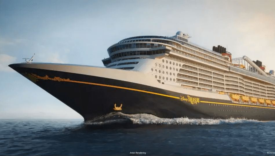 First Look: All-New Bow Artwork for New Disney Cruise Line Ship