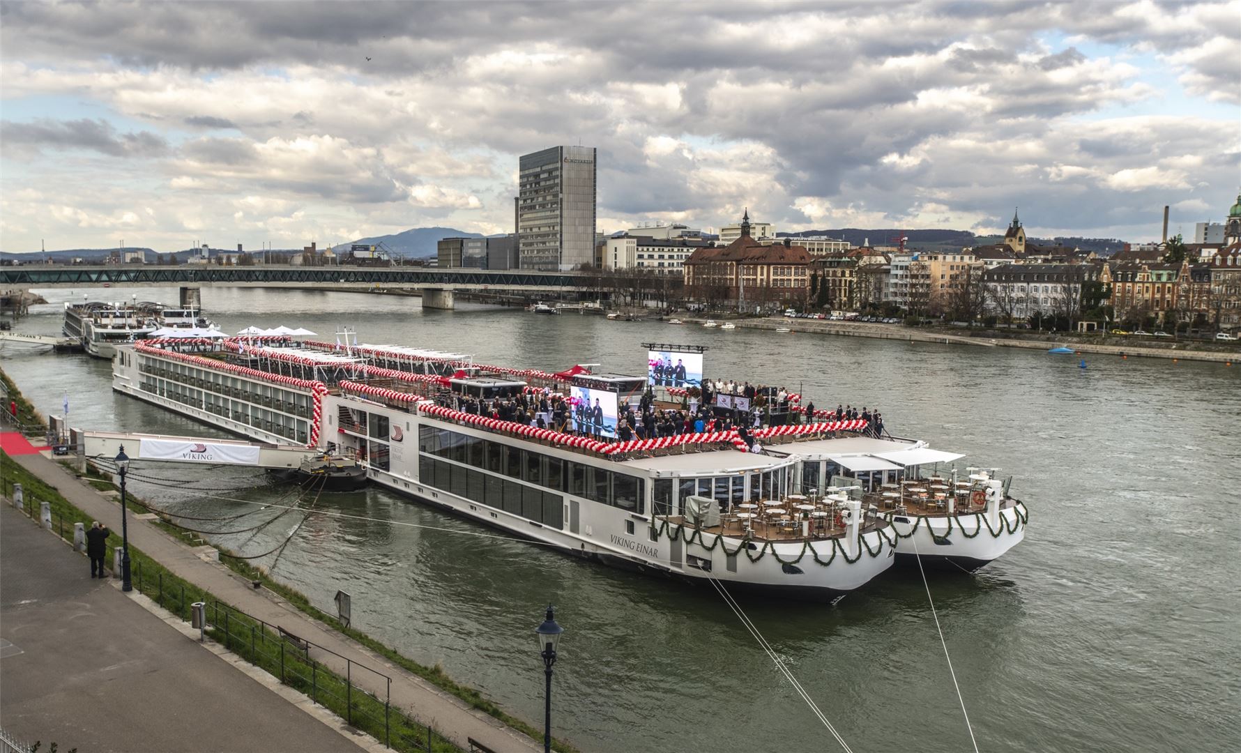 Viking River Cruises Christens Seven New Longships