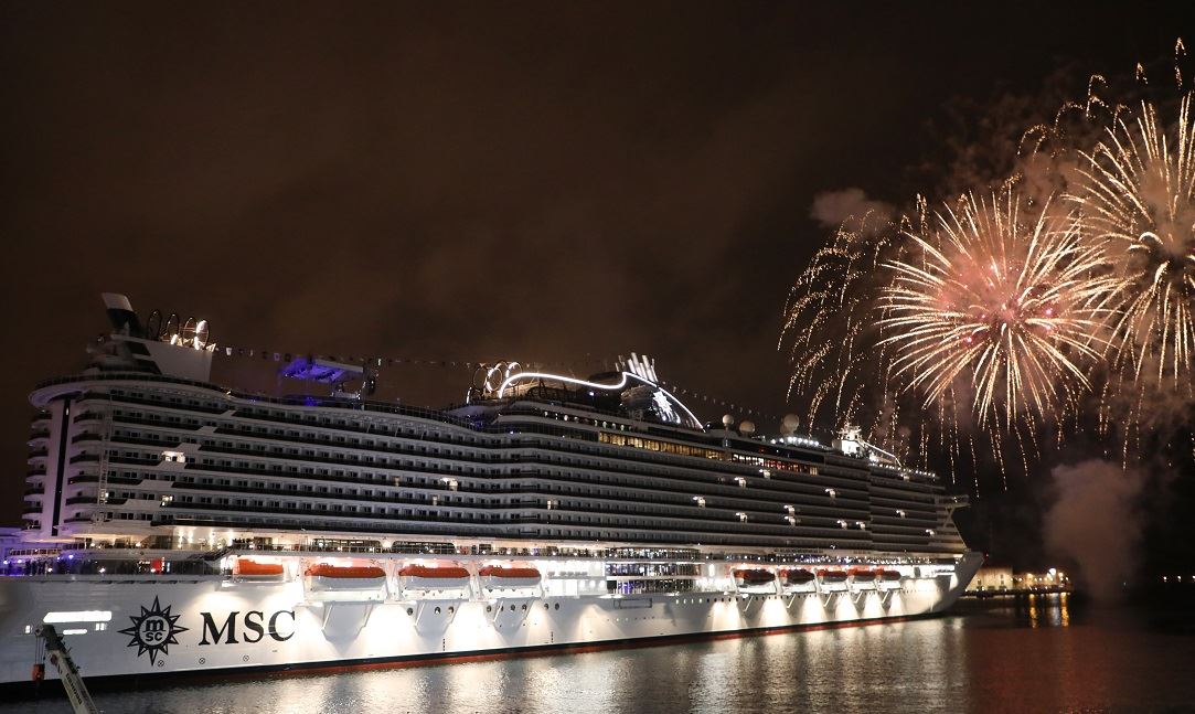 Travel Industry Gathers to Christen MSC Seaview