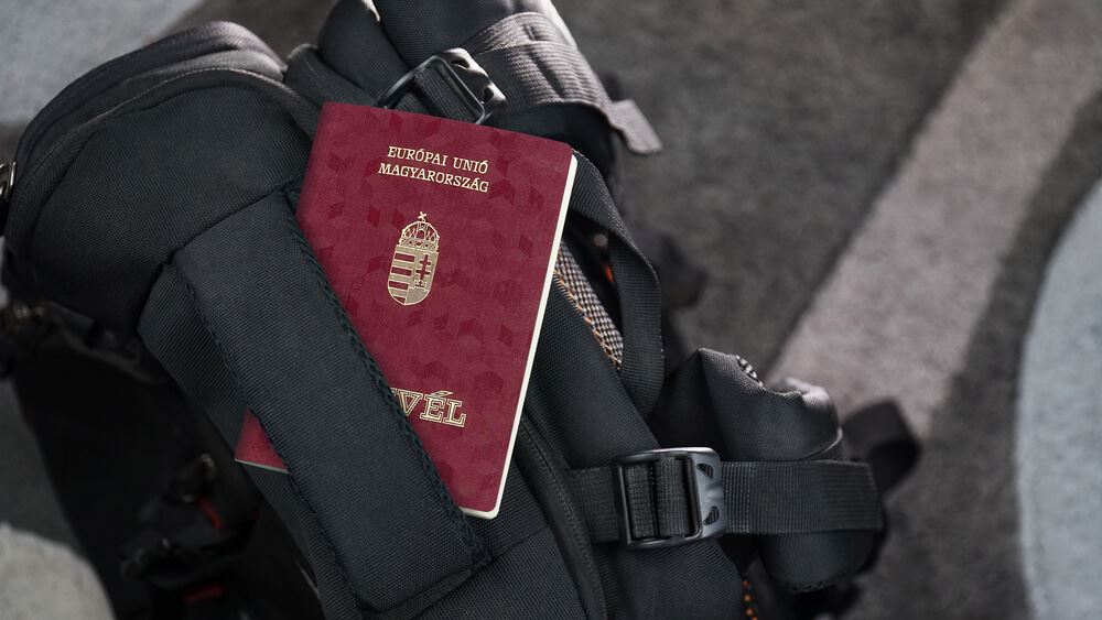 Hungary Passport ready to travel 
