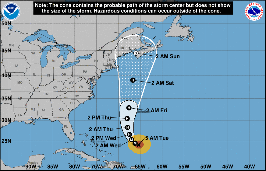 Hurricane Lee Update: Storm Expected to Pass West of Bermuda in Next Few Days