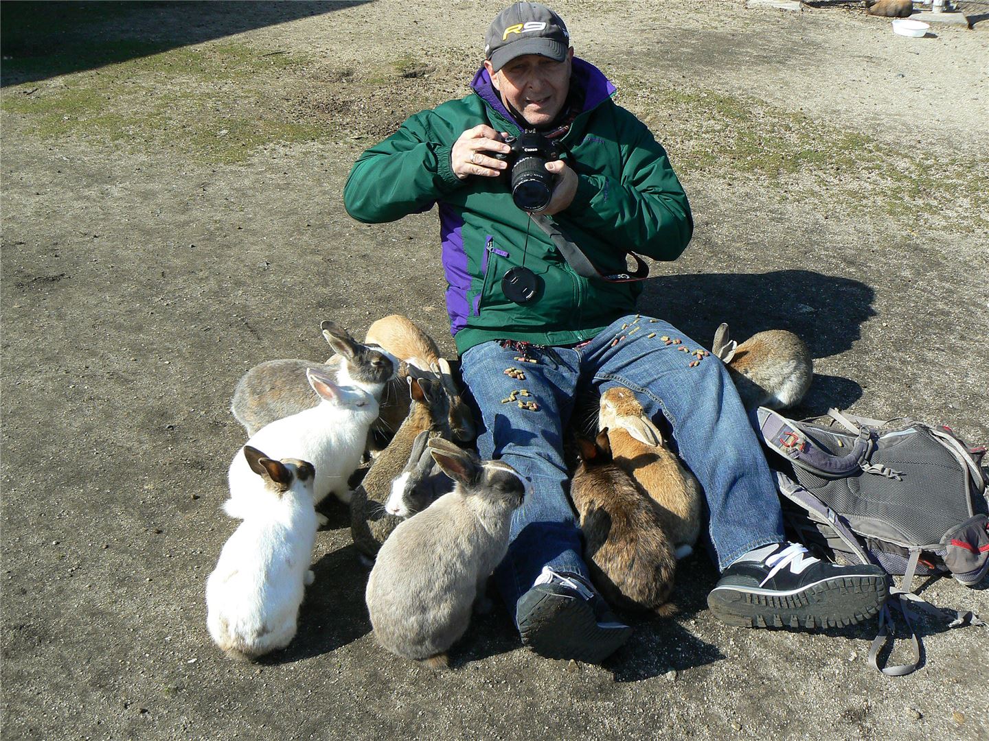 Steve on Rabbit Island