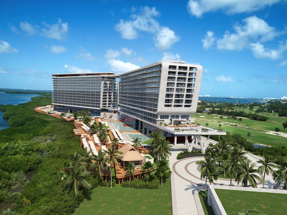 The new Hyatt Vivid in Cancun