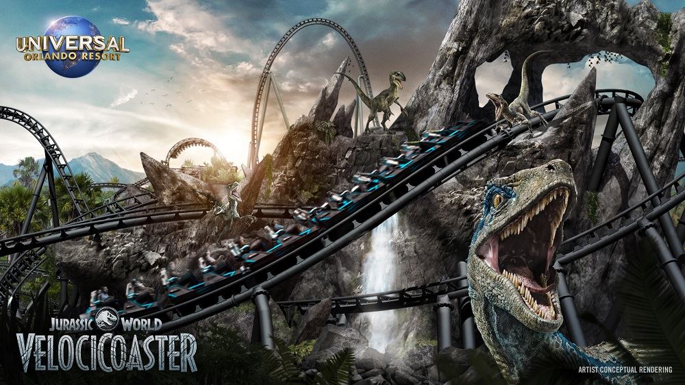 Universal Orlando Unveils Jurassic World-Themed Roller Coaster
