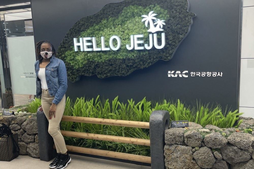 travel advisor lexy humphrey on jeju island in korea