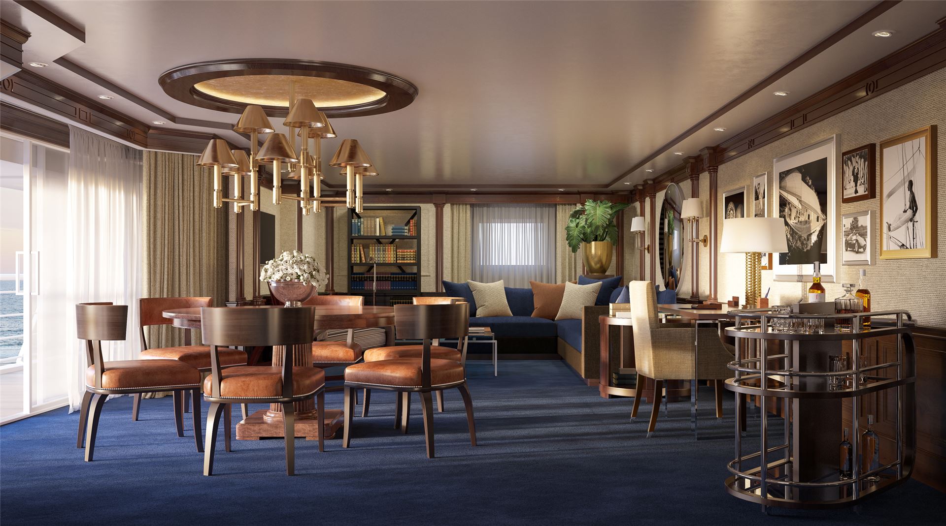First Look: Oceania Cruises’ New Ralph Lauren Owner’s Suites