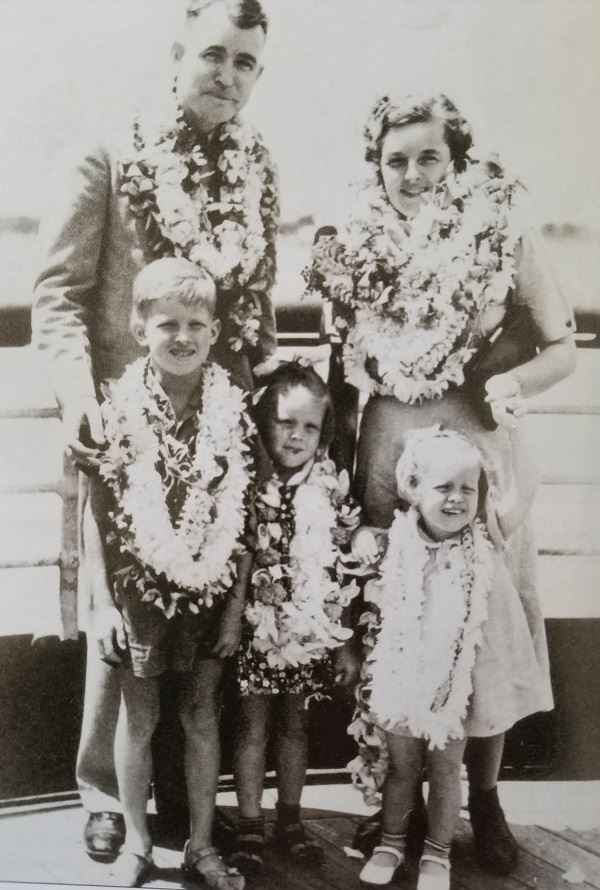 Richard Kelley, the son (father Roy and Mother Estelle passed), and his sisters Pat and Jeannie, left to right.