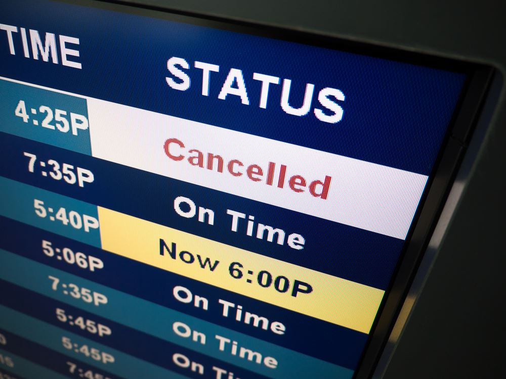 Hundreds of Flights Grounded in the Northern U.S.