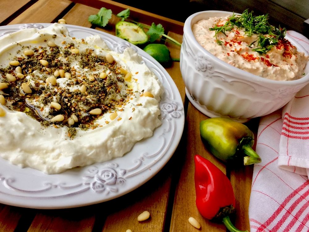 Hummus with dried Za’atar