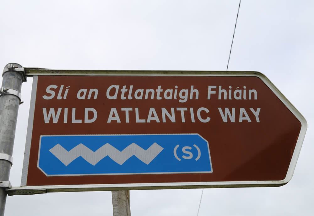 Wild Atlantic Way sign 