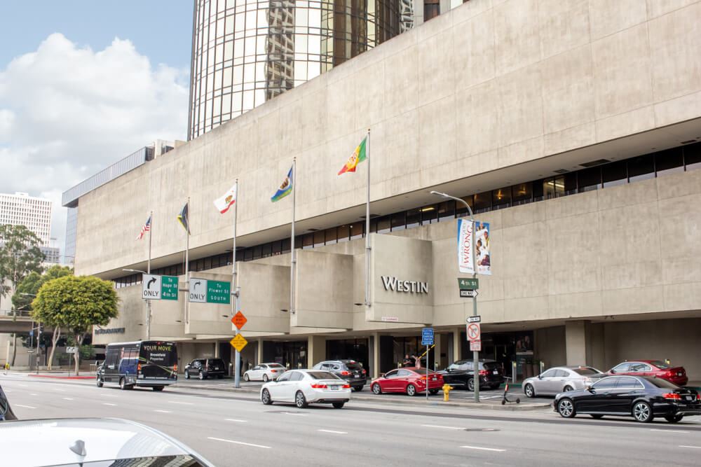 Westin Bonaventure in Los Angeles street view