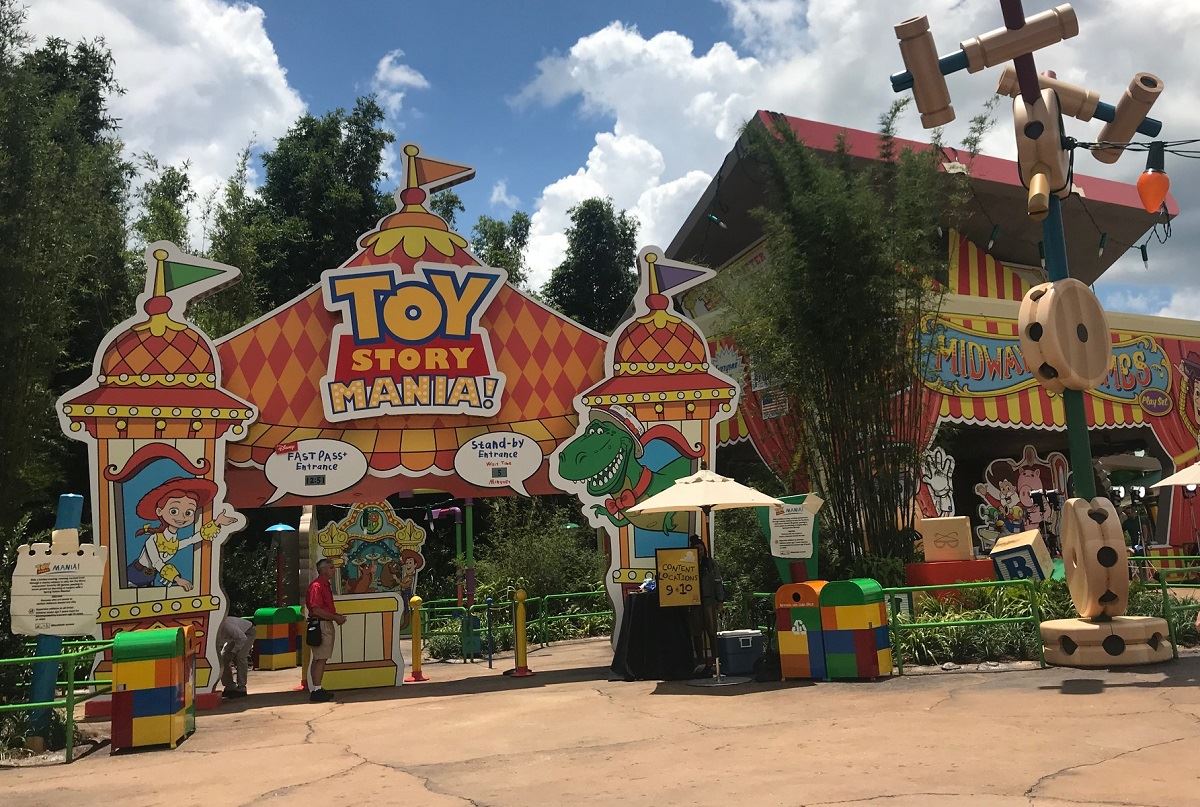 toy story land at disney world