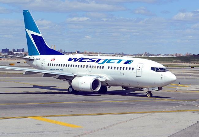 inflight wifi cost WestJet 