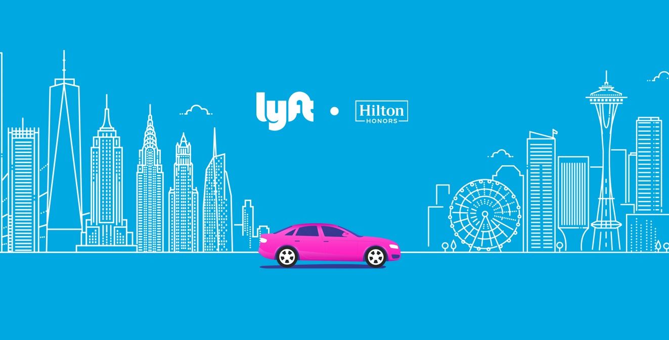 Hilton Honors Partners with Lyft