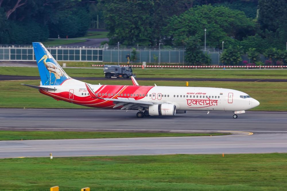 Air India Boeing Plane Runway 