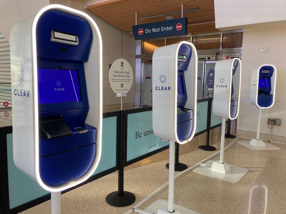 CLEAR Airport Kiosks Bradley International Airport 