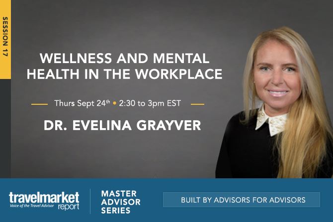 MasterAdvisor: Dr. Grayver, Wellness and Mental Health in the Workplace September 24th 1-2pm EST