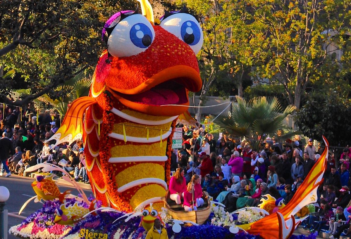An Inside Look at The Rose Parade in Pasadena on New Year’s Day