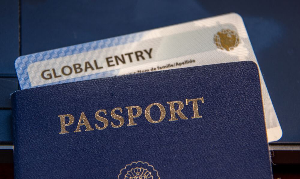 Global Entry and a U.S. Passport 