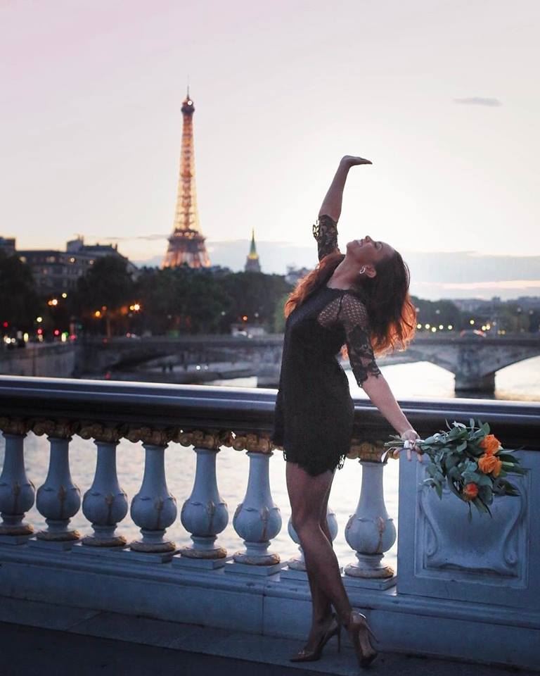 Brianna Glenn in Paris