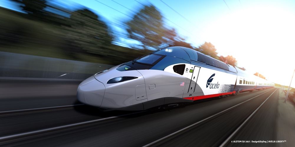 Amtrak Begins High-Speed Testing for New Acela Trainset