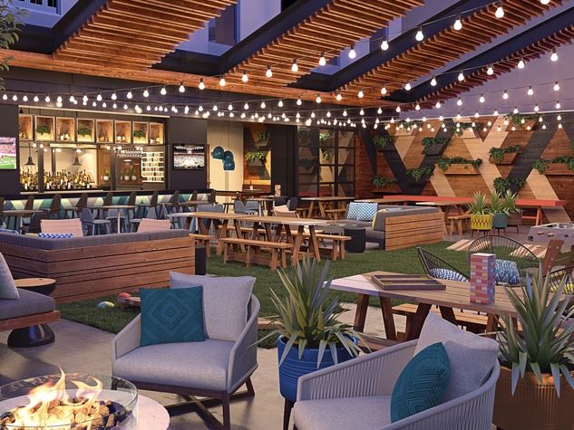 Dual-branded Aloft and Element hotel in Austin