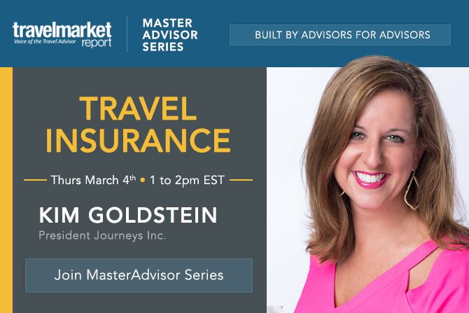 March 4 1-2pm EST MasterAdvisor Series by TMR: Travel Insurance