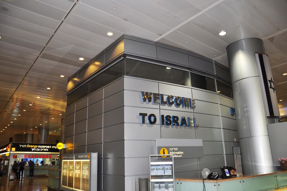 ben Gurion International Airport in Tel Aviv 