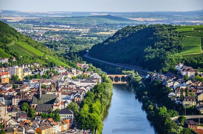 Rhine River Low Water Cruise Line 