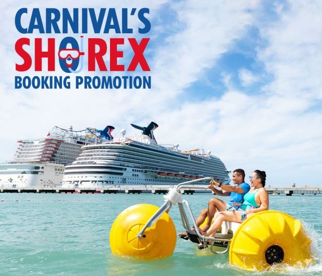 Carnival Offers Travel Advisors ShoreEx Booking Promotion