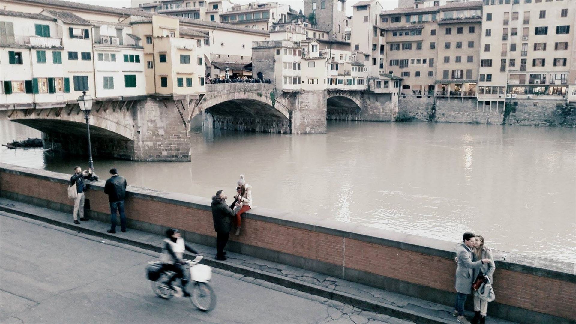 The Po River in Florence Photo: Lila Ermel Fox