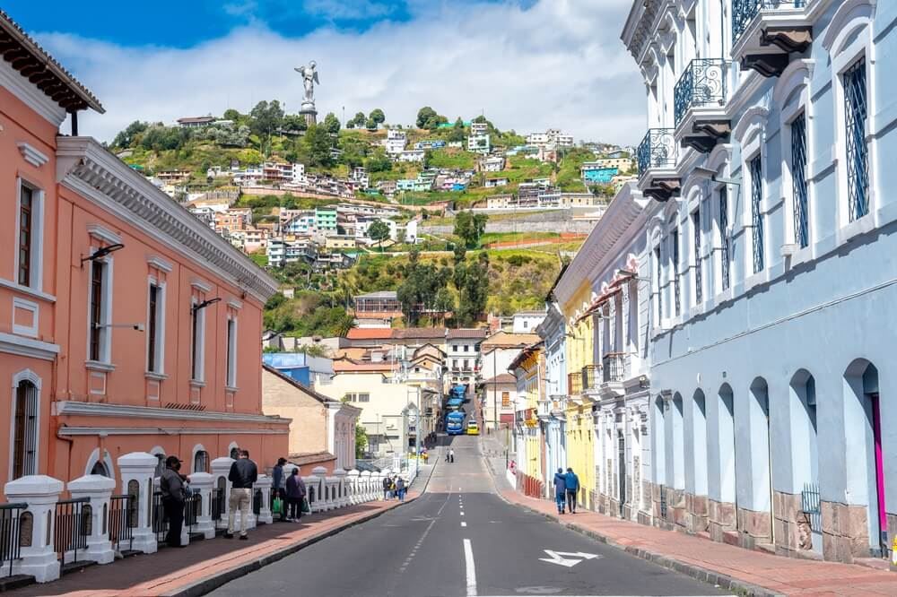 Cityscape of Ecuador 