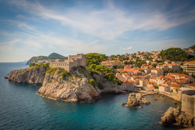 dubrovnik st. lawrence fortress red keep