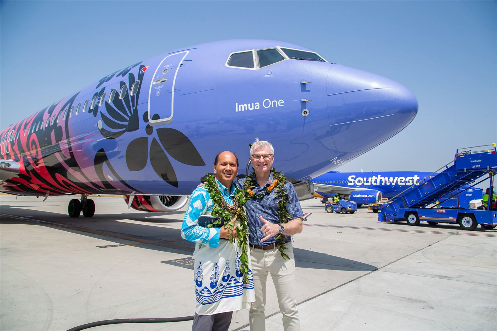 First Look: Southwest Airlines’ Hawaii-Themed Plane