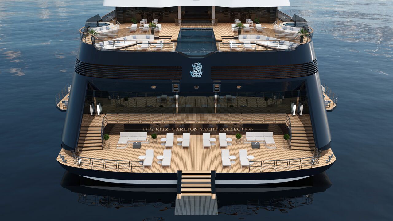 Ritz-Carlton Yacht Collection lower deck 