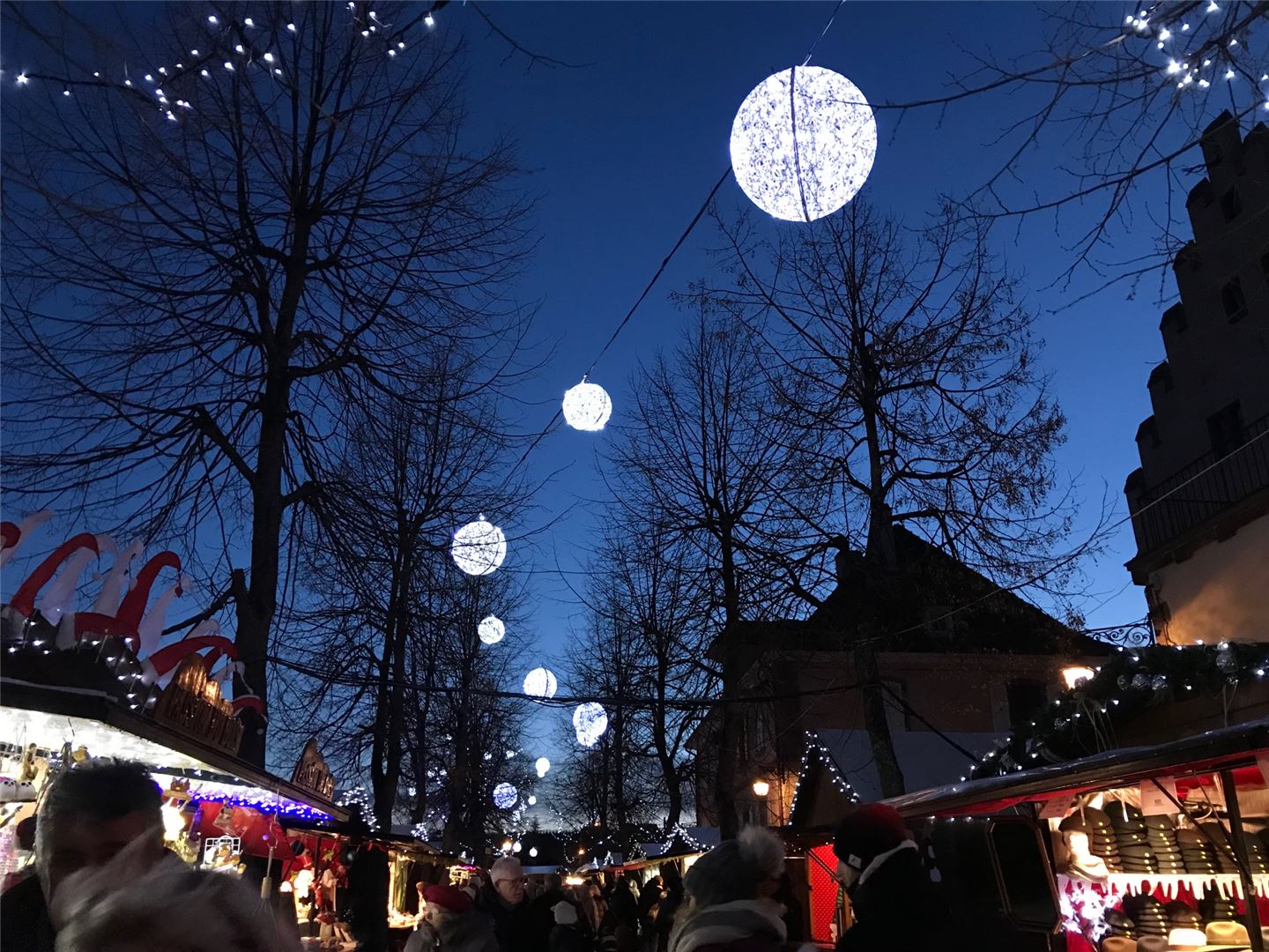 Christmas market in France