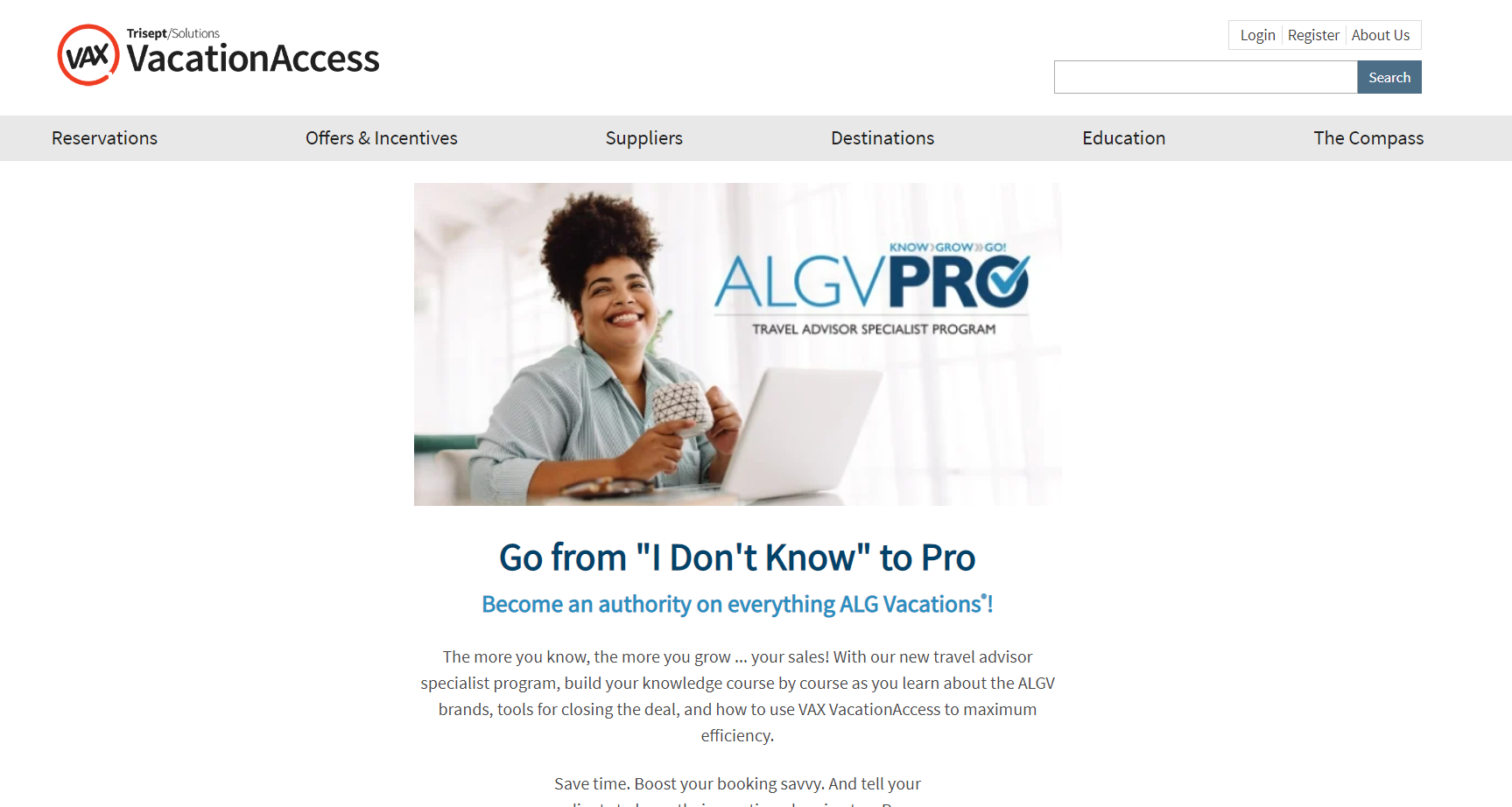 ALGV Pro ALG Vacations Travel Advisor Agent 