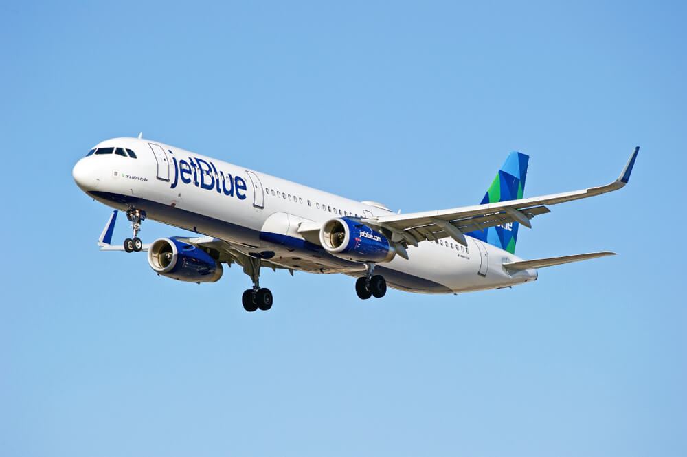 jetBlue a321 new york to amsterdam 