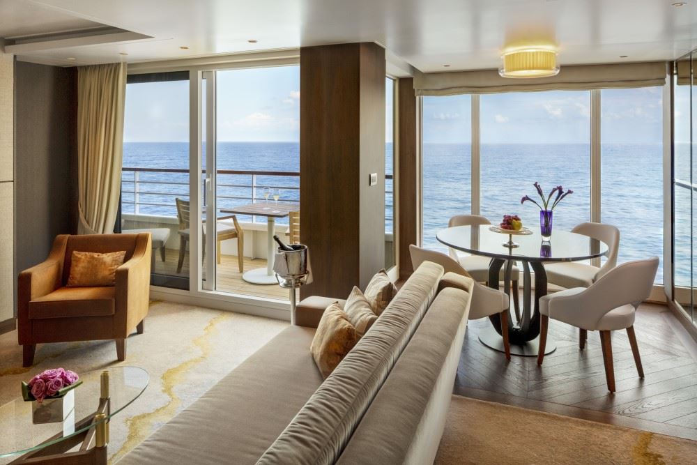 the penthouse suite on crystal symphony cruise ship