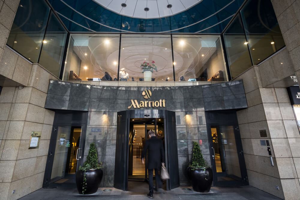 Marriott Bonvoy front entrance 