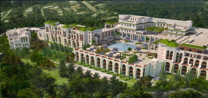 fairmont Tazi Palace hotel overlooking tangier morocco