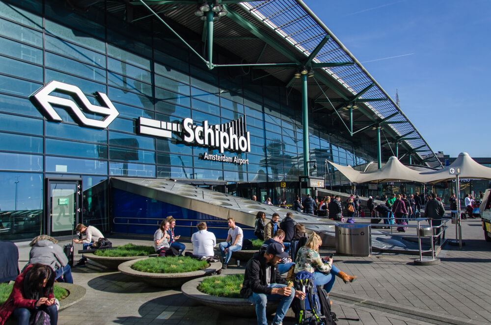 Amsterdam Schiphol Airport Entrance 