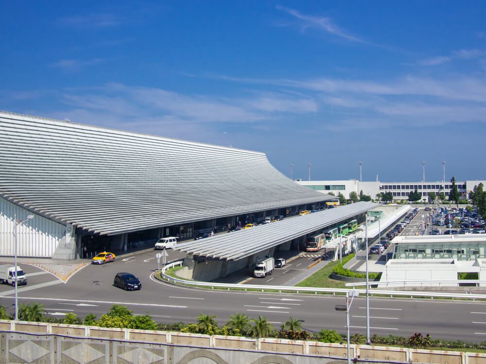 Terminal building of Taoyuan International Airport.