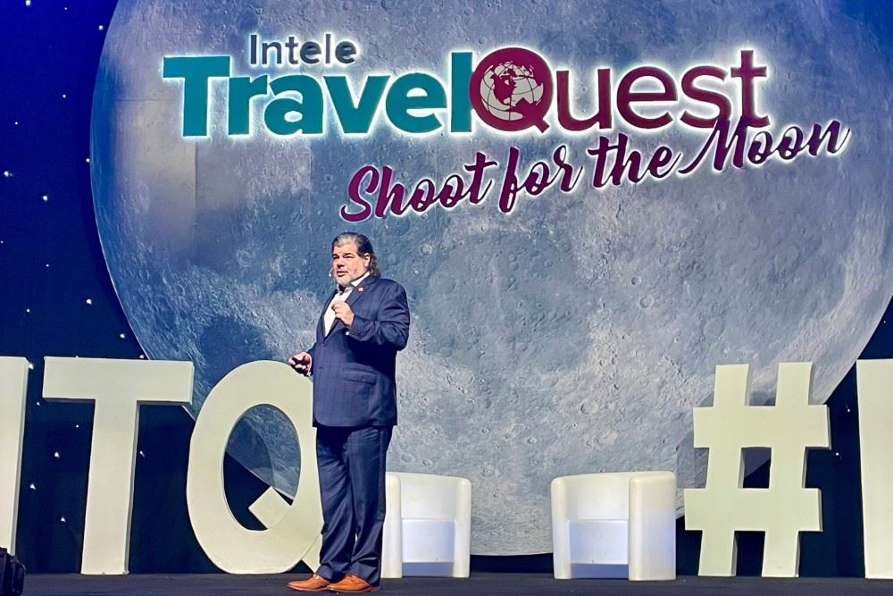 InteleTravel president and co-founder James R. Ferrara at inteletravelquest 2023