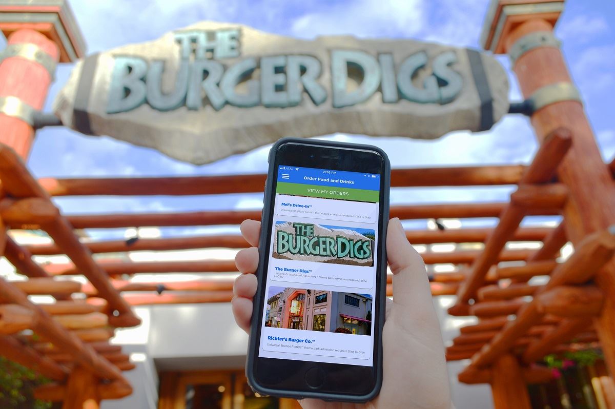 Universal Orlando Rolls Out Mobile Food Ordering Service