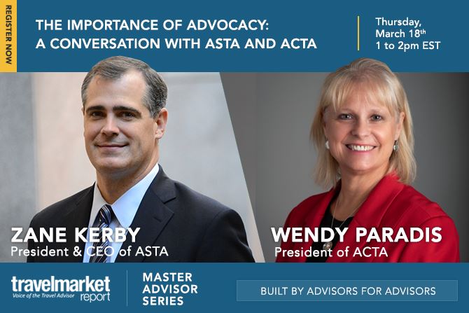 March 18th 1-2pm EST TMR's MasterAdvisor Session: The Importance of Advocacy: A Conversation with ASTA and ACTA
